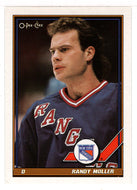 Randy Moller - New York Rangers (NHL Hockey Card) 1991-92 O-Pee-Chee # 371 Mint