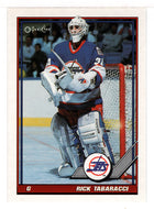 Rick Tabaracci - Winnipeg Jets (NHL Hockey Card) 1991-92 O-Pee-Chee # 375 Mint