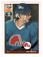 Kip Miller - Quebec Nordiques - Top Prospect (NHL Hockey Card) 1991-92 O-Pee-Chee # 387 Mint