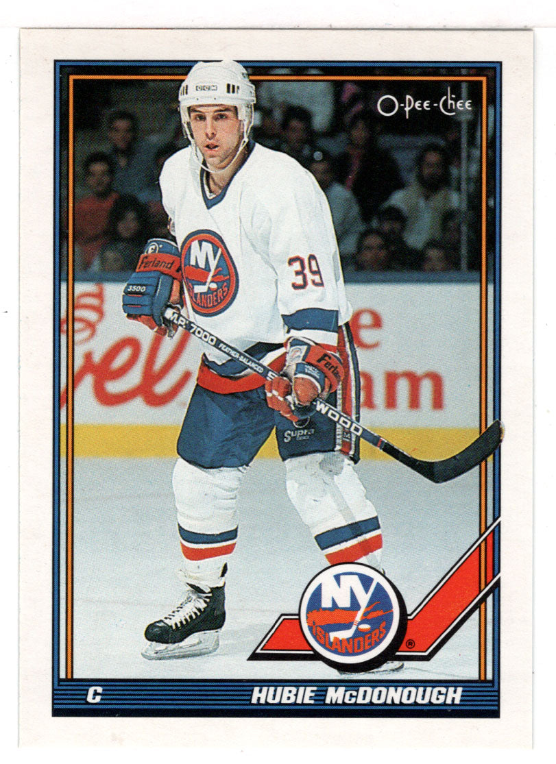 Hubie McDonough - New York Islanders (NHL Hockey Card) 1991-92 O-Pee-Chee # 389 Mint