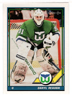 Daryl Reaugh - Hartford Whalers (NHL Hockey Card) 1991-92 O-Pee-Chee # 391 Mint