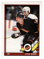 Steve Bozek - Vancouver Canucks (NHL Hockey Card) 1991-92 O-Pee-Chee # 397 Mint