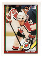 Kevin Todd RC - New Jersey Devils (NHL Hockey Card) 1991-92 O-Pee-Chee # 400 Mint