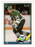 Mike Tomlak - Hartford Whalers (NHL Hockey Card) 1991-92 O-Pee-Chee # 410 Mint