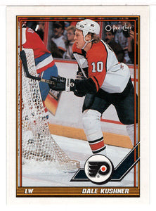 Dale Kushner - Philadelphia Flyers (NHL Hockey Card) 1991-92 O-Pee-Chee # 415 Mint