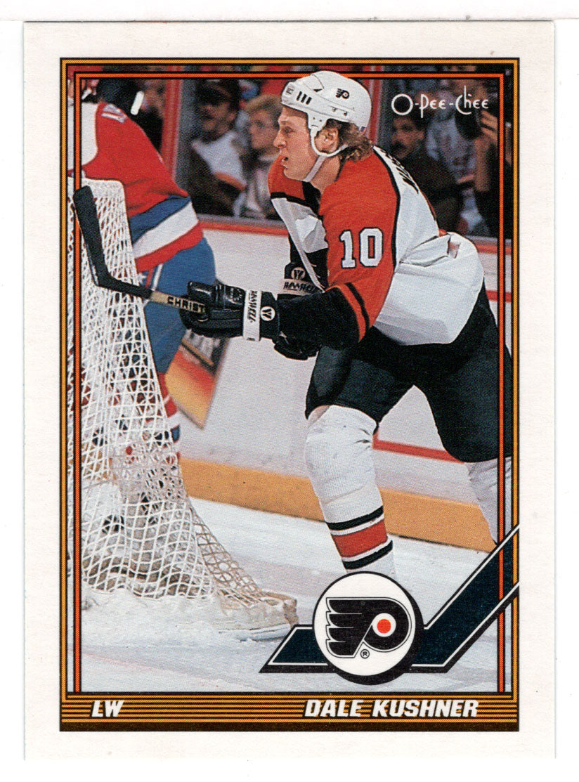 Dale Kushner - Philadelphia Flyers (NHL Hockey Card) 1991-92 O-Pee-Chee # 415 Mint