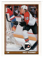 Dale Kushner - Philadelphia Flyers (NHL Hockey Card) 1991-92 O-Pee-Chee # 415 Mint