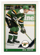 Neal Broten - Minnesota North Stars (NHL Hockey Card) 1991-92 O-Pee-Chee # 420 Mint