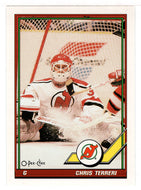 Chris Terreri - New Jersey Devils (NHL Hockey Card) 1991-92 O-Pee-Chee # 422 Mint