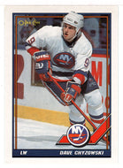 Dave Chyzowski - New York Islanders (NHL Hockey Card) 1991-92 O-Pee-Chee # 435 Mint