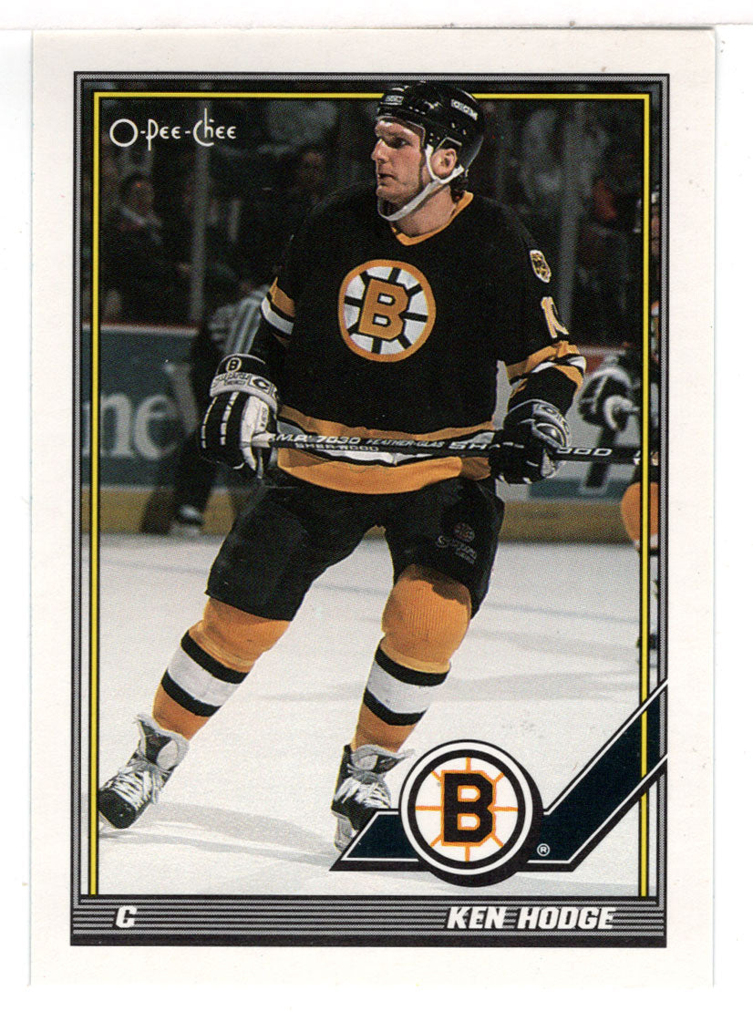 Ken Hodge - Boston Bruins (NHL Hockey Card) 1991-92 O-Pee-Chee # 440 Mint