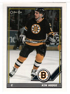 Ken Hodge - Boston Bruins (NHL Hockey Card) 1991-92 O-Pee-Chee # 440 Mint