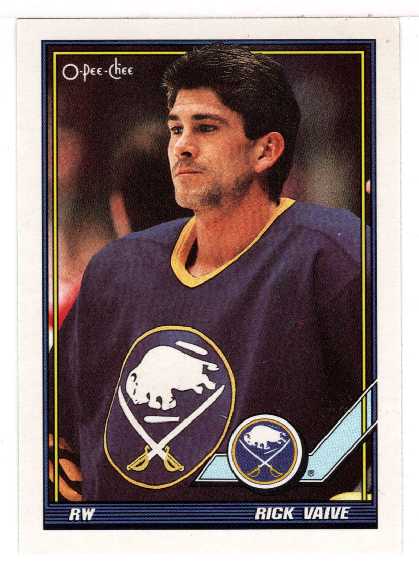 Rick Vaive - Buffalo Sabres (NHL Hockey Card) 1991-92 O-Pee-Chee # 457 Mint