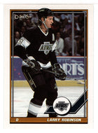Larry Robinson - Los Angeles Kings (NHL Hockey Card) 1991-92 O-Pee-Chee # 458 Mint