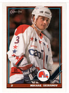 Mikhail Tatarinov - Quebec Nordiques (NHL Hockey Card) 1991-92 O-Pee-Chee # 465 Mint