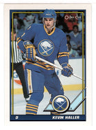 Kevin Haller RC - Buffalo Sabres (NHL Hockey Card) 1991-92 O-Pee-Chee # 473 Mint
