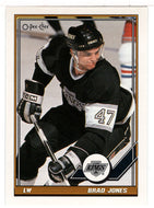 Brad Jones - Los Angeles Kings (NHL Hockey Card) 1991-92 O-Pee-Chee # 478 Mint