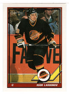 Igor Larionov - Vancouver Canucks (NHL Hockey Card) 1991-92 O-Pee-Chee # 480 Mint