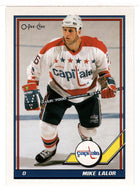 Mike Lalor - Washington Capitals (NHL Hockey Card) 1991-92 O-Pee-Chee # 483 Mint