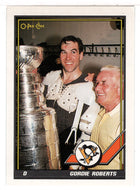 Gordie Roberts - Pittsburgh Penguins (NHL Hockey Card) 1991-92 O-Pee-Chee # 494 Mint