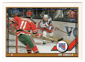 Joe Cirella - New York Rangers (NHL Hockey Card) 1991-92 O-Pee-Chee # 502 Mint