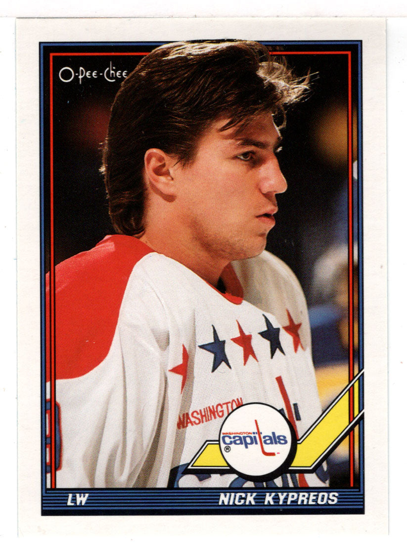 Nick Kypreos - Washington Capitals (NHL Hockey Card) 1991-92 O-Pee-Chee # 511 Mint