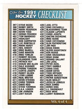 Load image into Gallery viewer, Checklist # 4 (NHL Hockey Card) 1991-92 O-Pee-Chee # 528 Mint
