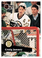 Craig Janney - Boston Bruins (NHL Hockey Card) 1991-92 Pro Set French Edition # 2 Mint