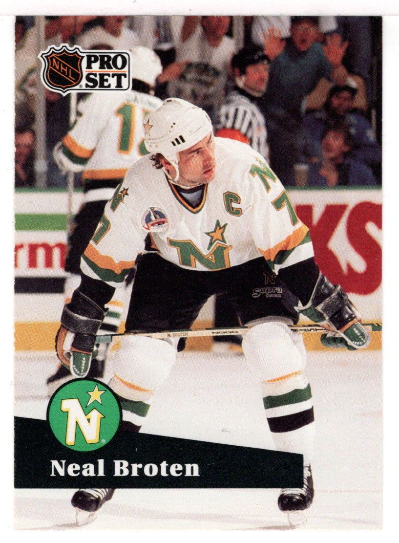 Neal Broten - Minnesota North Stars (NHL Hockey Card) 1991-92 Pro Set # 112 Mint