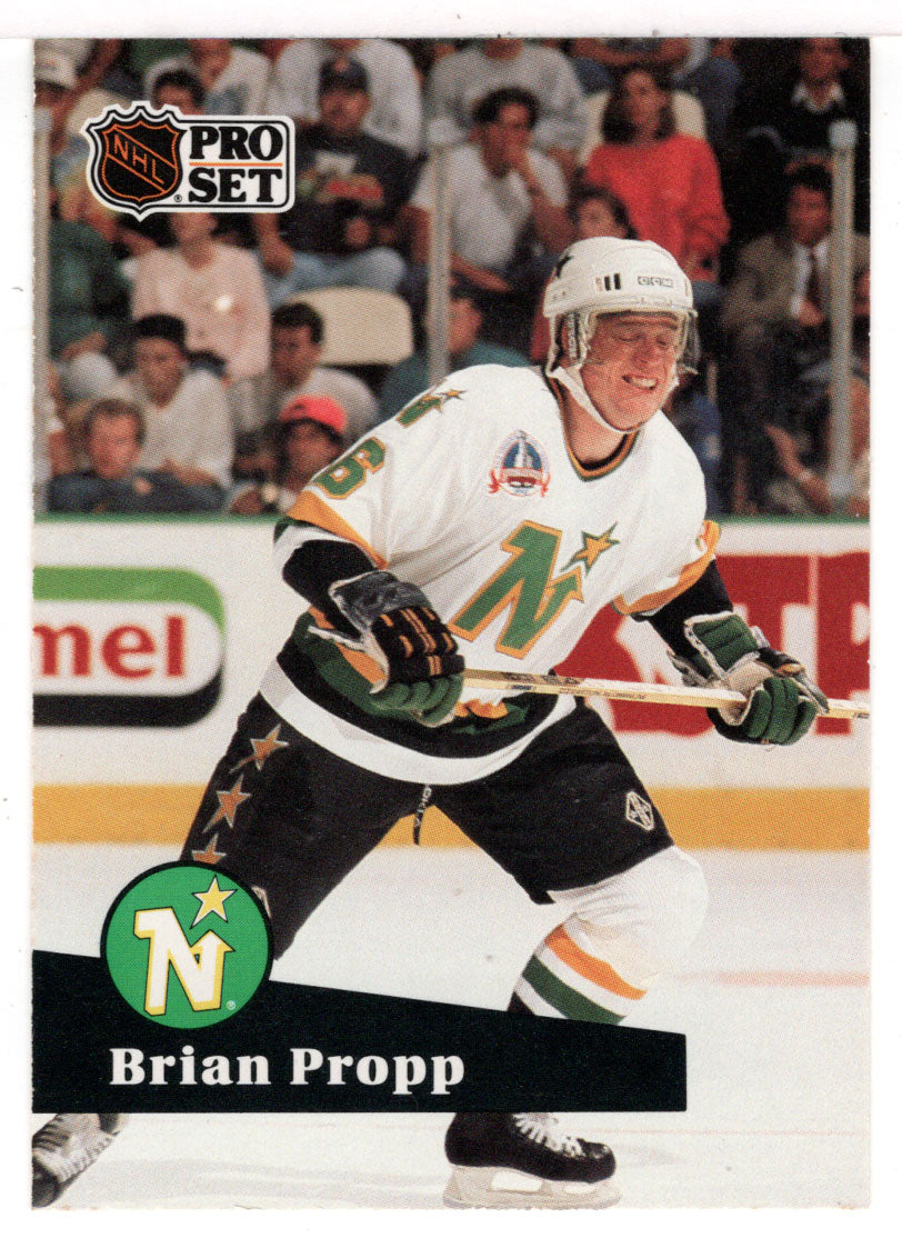 Brian Propp - Minnesota North Stars (NHL Hockey Card) 1991-92 Pro Set # 113 Mint