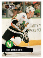 Jim Johnson - Minnesota North Stars (NHL Hockey Card) 1991-92 Pro Set # 116 Mint