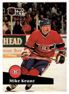 Mike Keane - Montreal Canadiens (NHL Hockey Card) 1991-92 Pro Set French Edition # 121 Mint