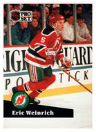 Eric Weinrich - New Jersey Devils (NHL Hockey Card) 1991-92 Pro Set # 133 Mint