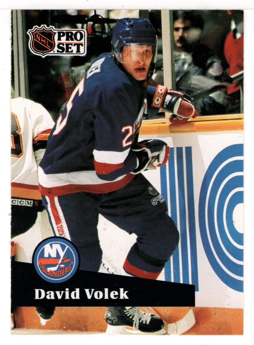 David Volek - New York Islanders (NHL Hockey Card) 1991-92 Pro Set # 147 Mint