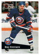 Ray Ferraro - New York Islanders (NHL Hockey Card) 1991-92 Pro Set # 156 Mint