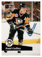 Paul Coffey - Pittsburgh Penguins (NHL Hockey Card) 1991-92 Pro Set # 190 Mint