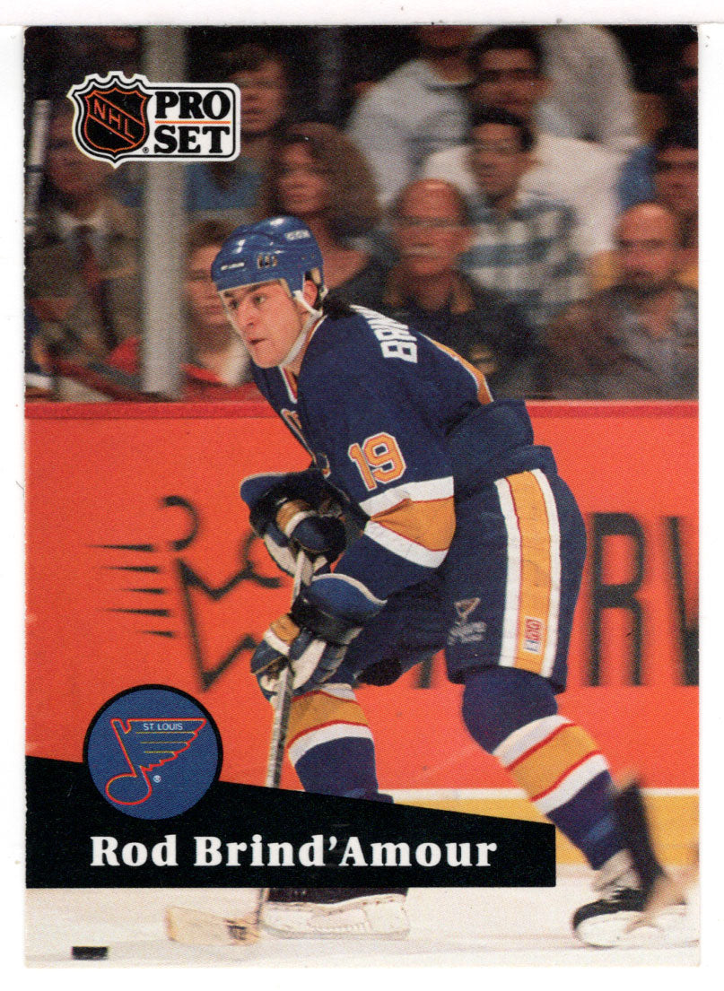 Upper Deck '90-'91 Rod Brind’Amour RC Rookie Card # 36 St. Louis Blues- NHL