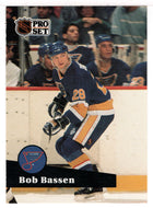 Bob Bassen - St. Louis Blues (NHL Hockey Card) 1991-92 Pro Set # 221 Mint