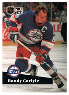 Randy Carlyle - Winnipeg Jets (NHL Hockey Card) 1991-92 Pro Set # 273 Mint