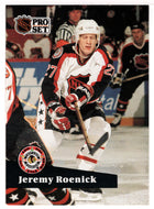 Jeremy Roenick - Chicago Blackhawks - All Stars (NHL Hockey Card) 1991-92 Pro Set French Edition # 280 Mint