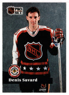 Denis Savard - Montreal Canadiens - All Stars (NHL Hockey Card) 1991-92 Pro Set # 305 Mint