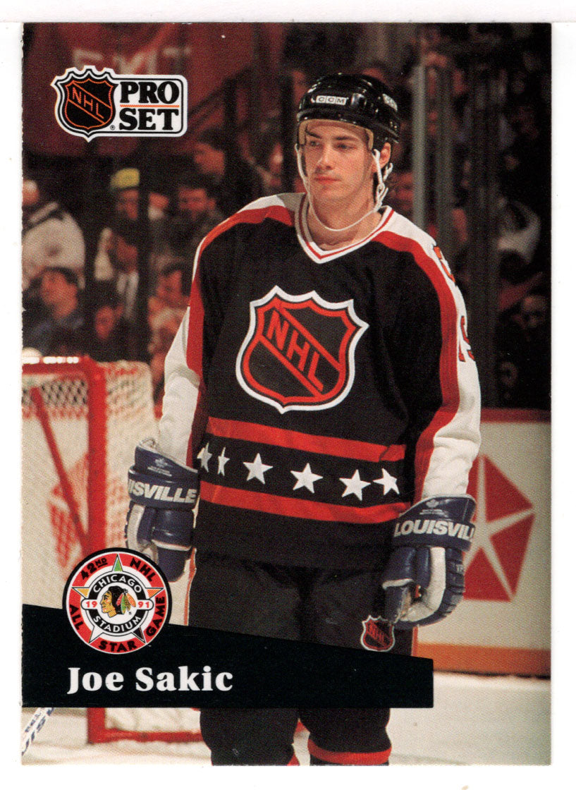 148 Joe Sakic Quebec Nordiques 1991-92 Parkhurst Hockey Card OD