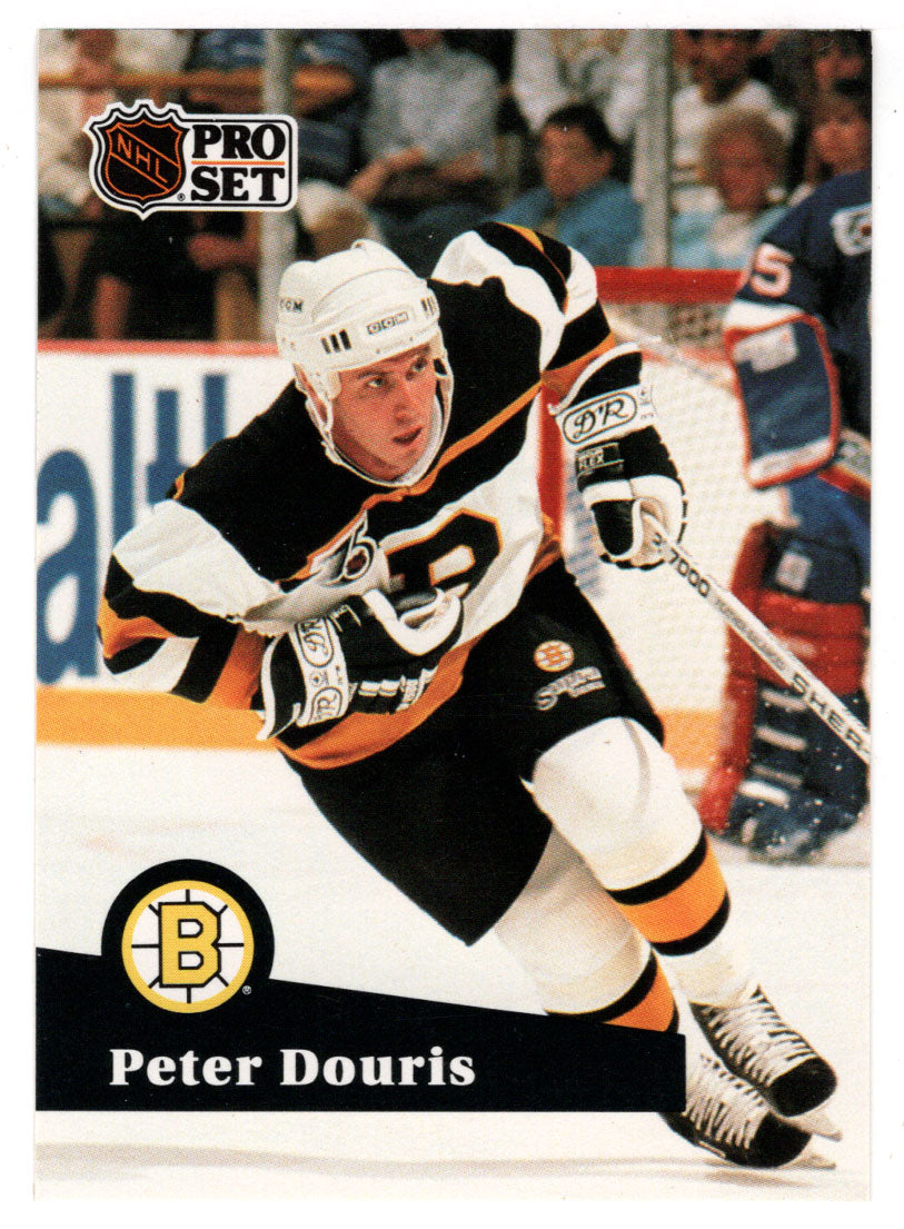 Peter Douris - Boston Bruins (NHL Hockey Card) 1991-92 Pro Set # 347 Mint