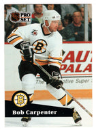 Bob Carpenter - Boston Bruins (NHL Hockey Card) 1991-92 Pro Set # 349 Mint