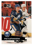 Pat LaFontaine - Buffalo Sabres (NHL Hockey Card) 1991-92 Pro Set # 358 Mint