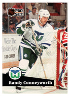 Randy Cunneyworth - Hartford Whalers (NHL Hockey Card) 1991-92 Pro Set # 392 Mint