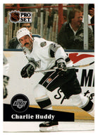 Charlie Huddy - Los Angeles Kings (NHL Hockey Card) 1991-92 Pro Set # 400 Mint