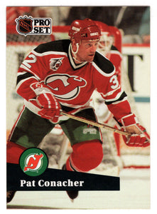 Pat Conacher - New Jersey Devils (NHL Hockey Card) 1991-92 Pro Set # 427 Mint