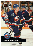 Tom Kurvers - New York Islanders (NHL Hockey Card) 1991-92 Pro Set # 428 Mint