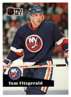 Tom Fitzgerald - New York Islanders (NHL Hockey Card) 1991-92 Pro Set # 431 Mint